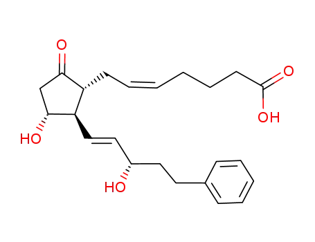 Molecular Structure of 38315-43-4 (17-PHENYL TRINOR PROSTAGLANDIN E2)