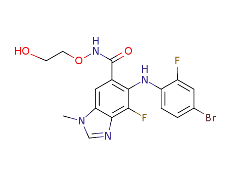 Molecular Structure of 606143-89-9 (Binimetinib)