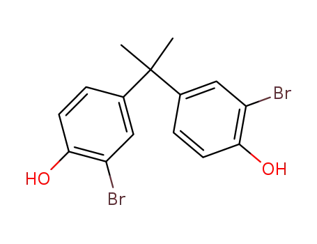 Molecular Structure of 29426-78-6 (2-bromo-4-[2-(3-bromo-4-hydroxy-phenyl)propan-2-yl]phenol)