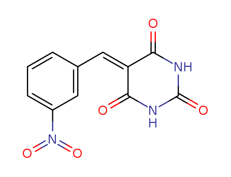 2,4,6(1H,3H,5H)-Pyrimidinetrione,5-[(3-nitrophenyl)methylene]-