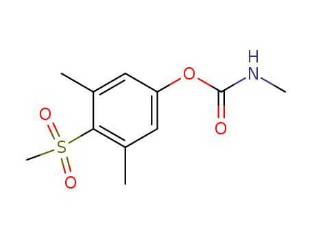 4-methylsulfonyl-3,5-xylyl methylcarbamate