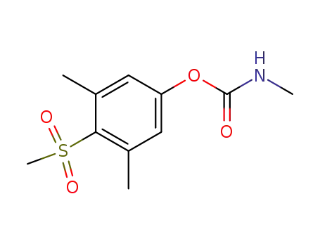 Molecular Structure of 2179-25-1 (METHIOCARB SULFONE)