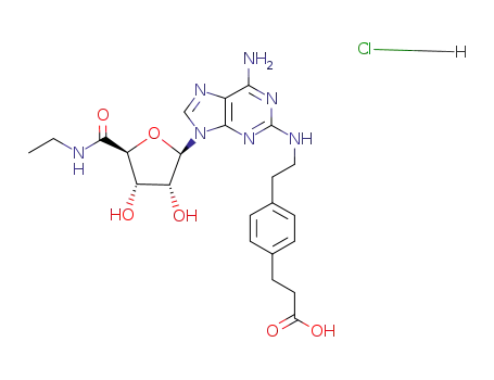 Molecular Structure of 124431-80-7 (CGS 21680A)