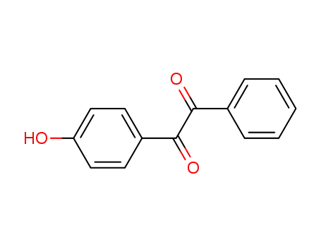Molecular Structure of 38469-73-7 (1-(4-Hydroxyphenyl)-2-phenylethan-1,2-dion)
