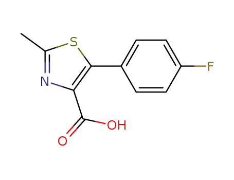 RAC-5-(4-FLUOROPHENYL)-2-METHYL-1,3-THIAZOLE-4-CARBOXYLIC ACID