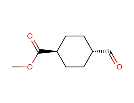 Molecular Structure of 54274-80-5 ((1r,4r)-methyl 4-formylcyclohexanecarboxylate)