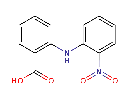 Molecular Structure of 5933-35-7 (2-(2-Nitroanilino)benzoic acid)
