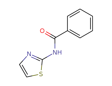 Molecular Structure of 13053-82-2 (N-(1,3-thiazol-2-yl)benzamide)