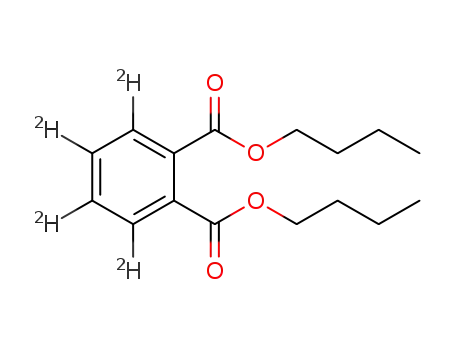 Molecular Structure of 93952-11-5 (DI-N-BUTYL PHTHALATE (RING-D4))