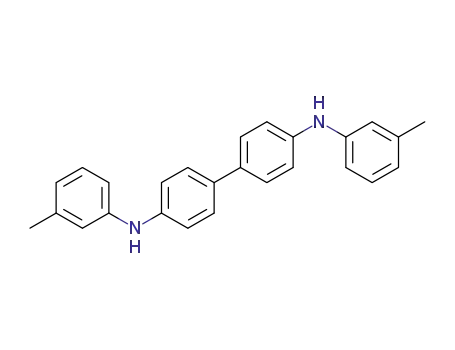 Molecular Structure of 78888-06-9 (N,N'-Bis(3-methylphenyl)-(1,1'-biphenyl)-4,4'-diamine)