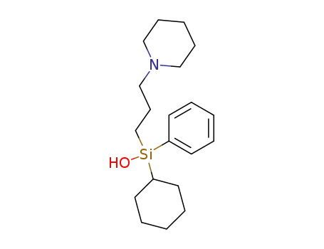 Molecular Structure of 98299-40-2 (hexahydrosiladifenidol)