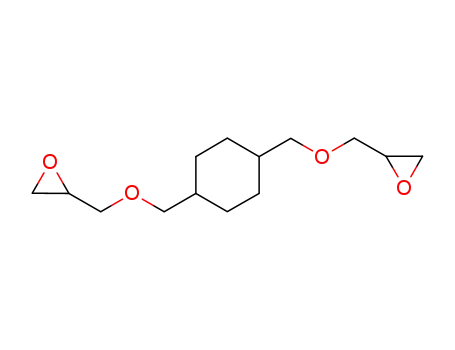 Molecular Structure of 14228-73-0 (1,4-Bis((2,3-epoxypropoxy)methyl)cyclohexane)