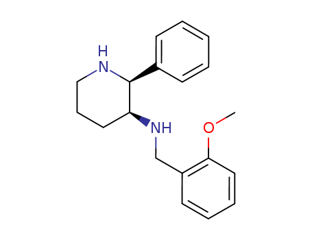 3-Piperidinamine,N-[(2-methoxyphenyl)methyl]-2-phenyl-, (2S,3S)-