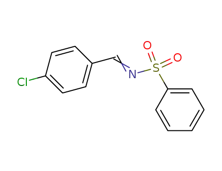 Benzenesulfonamide, N-[(4-chlorophenyl)methylene]-