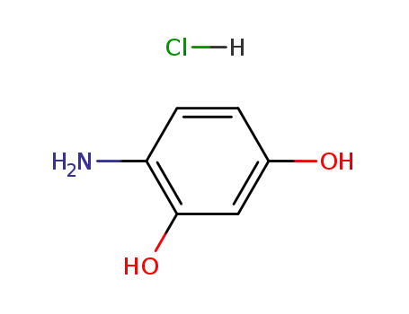 Molecular Structure of 34781-86-7 (4-AMINORESORCINOL HYDROCHLORIDE)