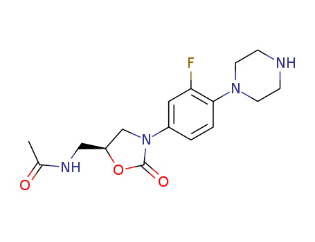 Acetamide,N-[[3-[3-fluoro-4-(1-piperazinyl)phenyl]-2-oxo-5-oxazolidinyl]methyl]-