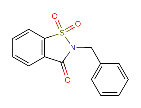1,2-Benzisothiazolin-3(2H)-one, 2-benzyl-, 1,1-dioxide cas  3416-59-9
