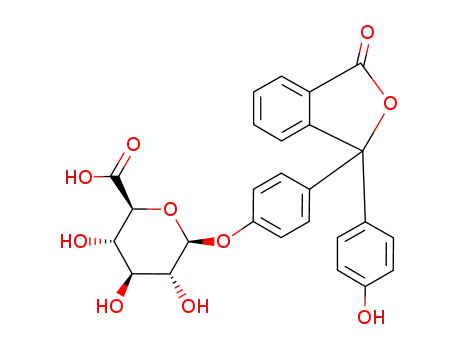 Molecular Structure of 15265-26-6 (PHENOLPHTHALEIN GLUCURONIC ACID)
