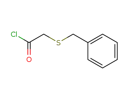 Molecular Structure of 7031-28-9 (Acetyl chloride, [(phenylmethyl)thio]-)