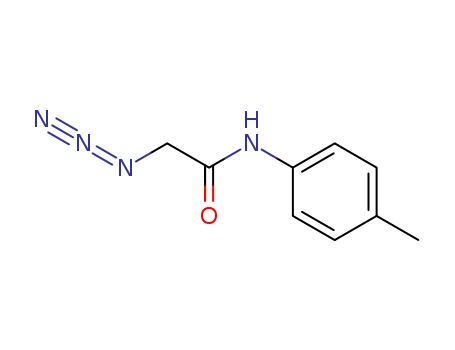 Molecular Structure of 116433-49-9 (Acetamide, 2-azido-N-(4-methylphenyl)-)