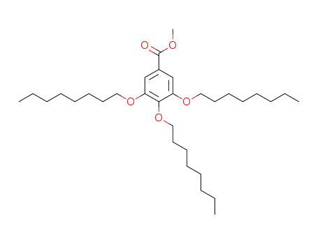 Benzoic acid, 3,4,5-tris(octyloxy)-, methyl ester