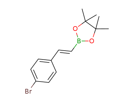 1,3,2-Dioxaborolane, 2-[(1E)-2-(4-bromophenyl)ethenyl]-4,4,5,5-tetramethyl-