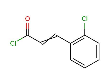 2-Propenoyl chloride,3-(2-chlorophenyl)-