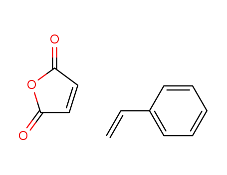 Molecular Structure of 9011-13-6 (STYRENE MALEIC ANHYDRIDE COPOLYMER)
