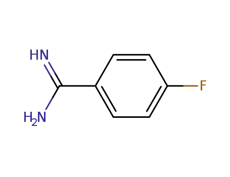 Molecular Structure of 2339-59-5 (4-FLUORO-BENZAMIDINE HCL H2O)