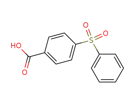 Molecular Structure of 5361-54-6 (4-Benzenesulfonylbenzoic acid)