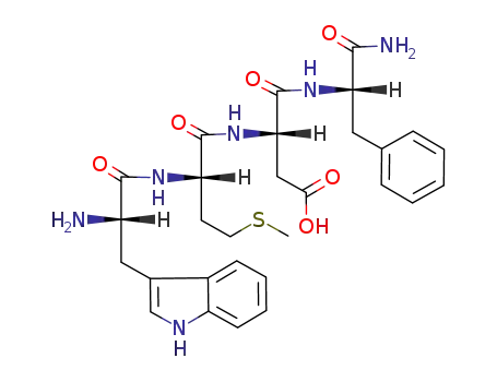 Molecular Structure of 1947-37-1 (TETRAGASTRIN)
