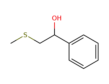 1-Phenyl-2-(methylthio)ethanol