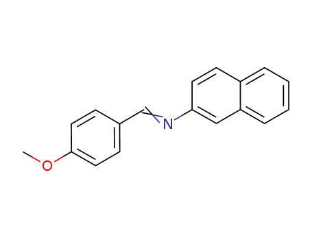 2-Naphthalenamine, N-[(4-methoxyphenyl)methylene]-