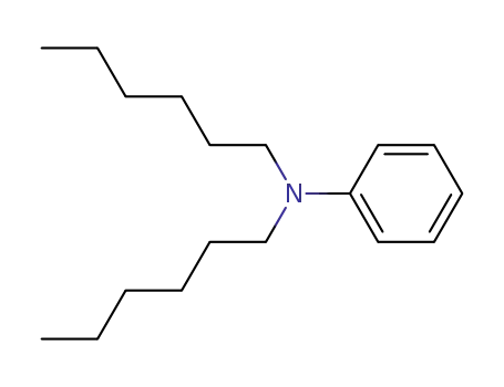 Molecular Structure of 4430-09-5 (N N-DI-N-HEXYLANILINE  97)