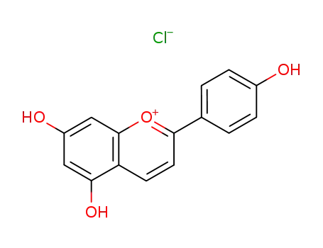 Molecular Structure of 1151-98-0 (APIGENINIDIN CHLORIDE)