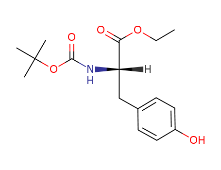 L-Tyrosine, N-[(1,1-dimethylethoxy)carbonyl]-, ethyl ester