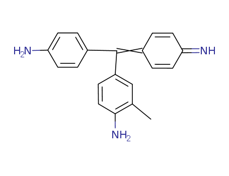 Benzenamine,4-[(4-aminophenyl)(4-imino-2,5-cyclohexadien-1-ylidene)methyl]-2-methyl-