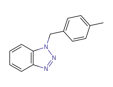 Molecular Structure of 142087-16-9 (1-(4-methylbenzyl)-1H-benzo[d][1,2,3]triazole)