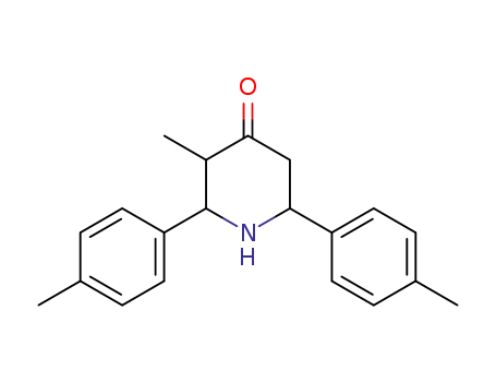 4-Piperidinone, 3-methyl-2,6-bis(4-methylphenyl)-