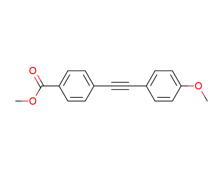 4-(4-Methoxy-phenylethynyl)-benzoic acid Methyl ester