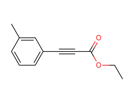 Molecular Structure of 58686-70-7 (M-TOLYL-PROPYNOIC ACID ETHYL ESTER)