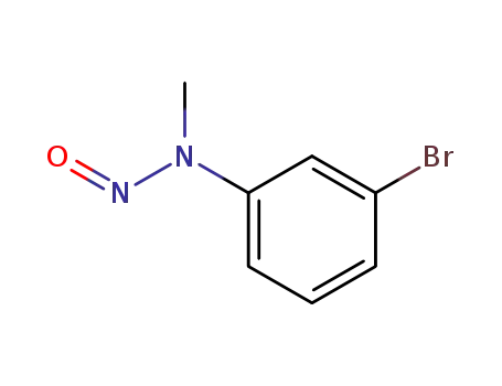 Molecular Structure of 17405-06-0 (3-bromo-N-methyl-N-nitrosoaniline)