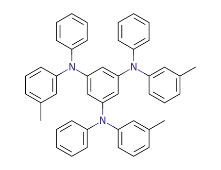 Molecular Structure of 138143-23-4 (1 3 5-TRIS((3-METHYLPHENYL)PHENYLAMINO)&)