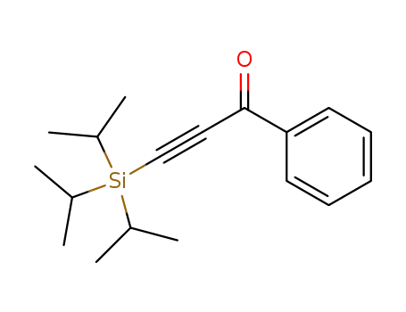 2-Propyn-1-one, 1-phenyl-3-[tris(1-methylethyl)silyl]-