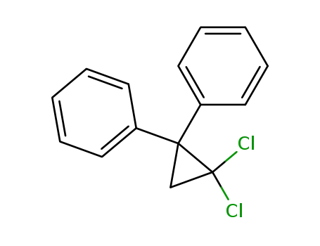 Molecular Structure of 3141-42-2 (Benzene, 1,1'-(2,2-dichlorocyclopropylidene)bis-)