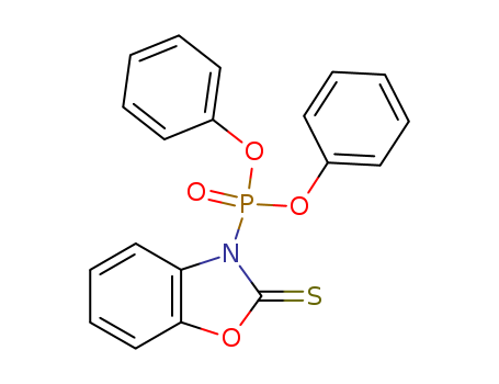 Diphenyl (2,3-dihydro-2-thioxo-3-benzoxazolyl)phosphonate(111160-56-6)