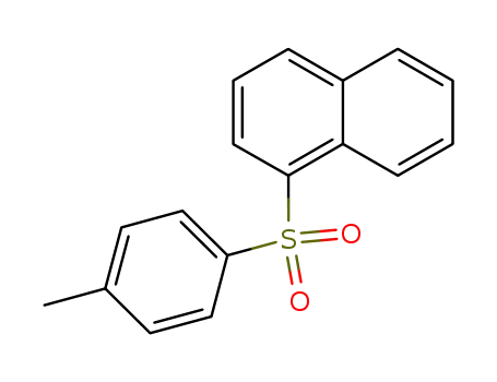 Molecular Structure of 13249-99-5 (Naphthalene, 1-[(4-methylphenyl)sulfonyl]-)