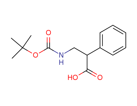 3-({[(2-Methyl-2-propanyl)oxy]carbonyl}amino)-2-phenylpropanoic acid