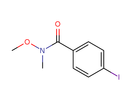 Best price/ 4-Iodo-N-methoxy-N-methyl-benzamide  CAS NO.187617-01-2