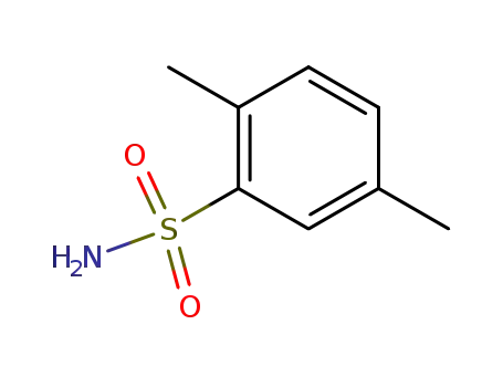 Molecular Structure of 6292-58-6 (Benzenesulfonamide, 2,5-dimethyl- (9CI))